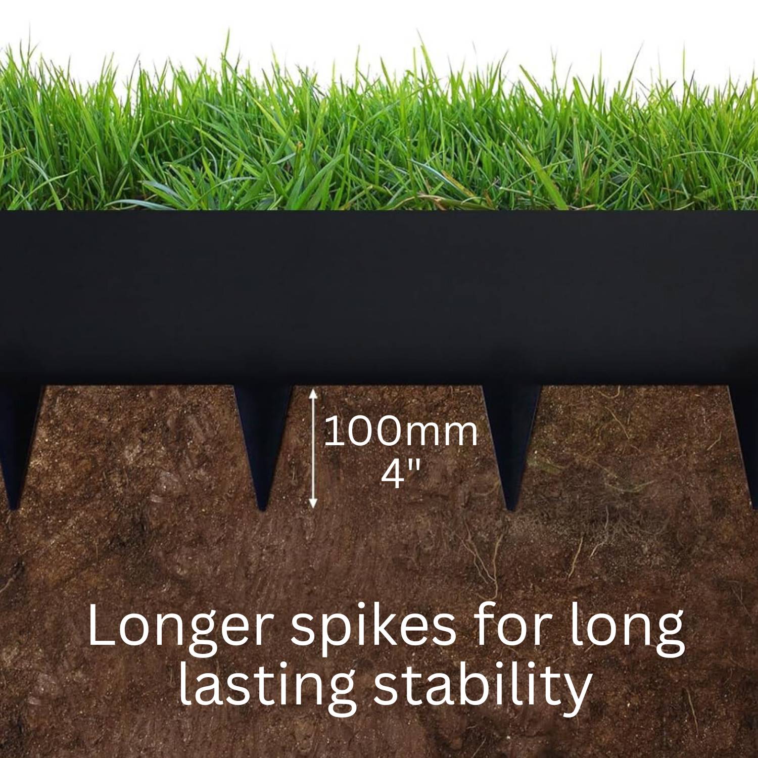 buy black steel flower bed edging