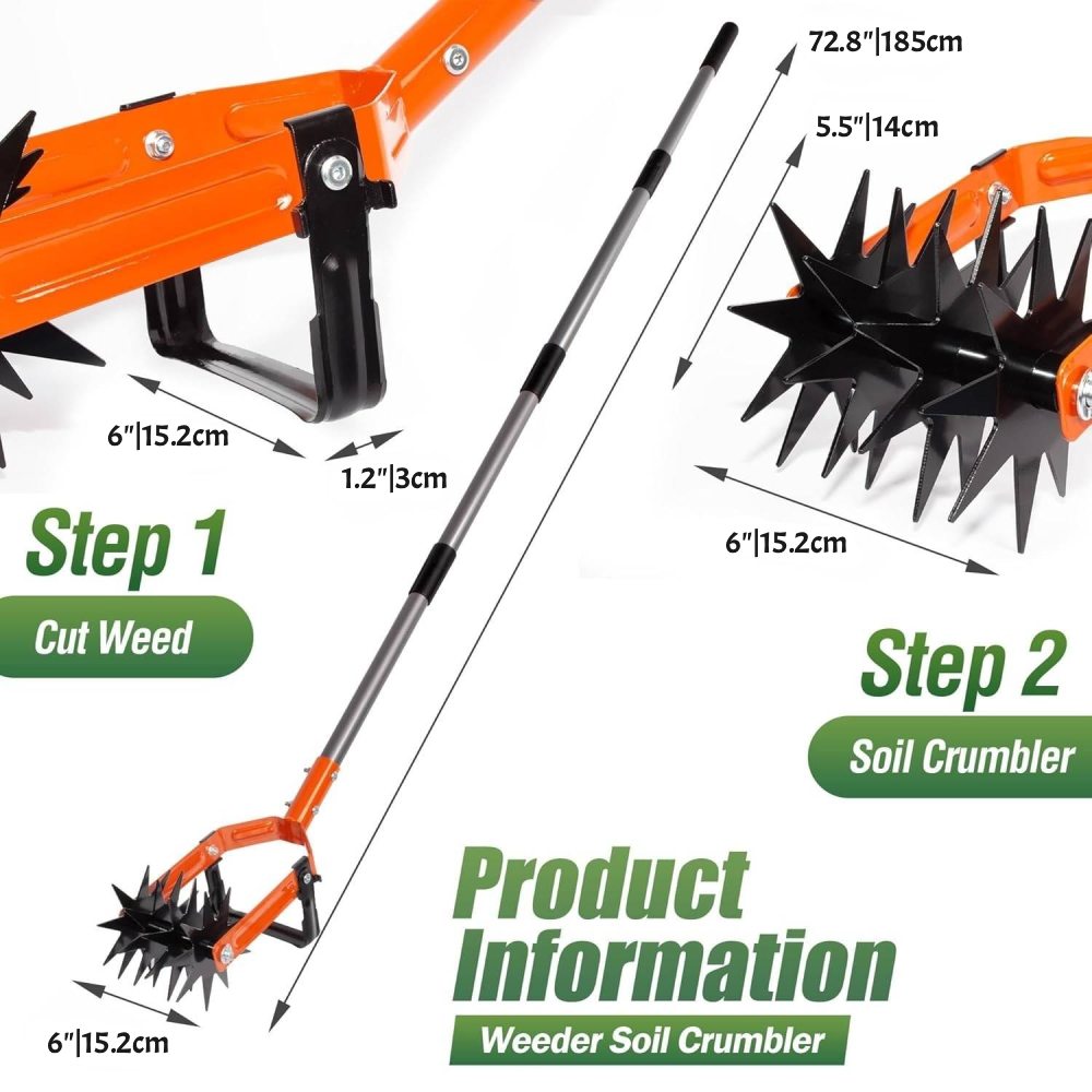 Hand Held Tiller Cultivator: image 3